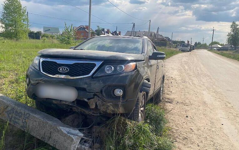 Стало погано за кермом: у Гатному сталось ДТП
