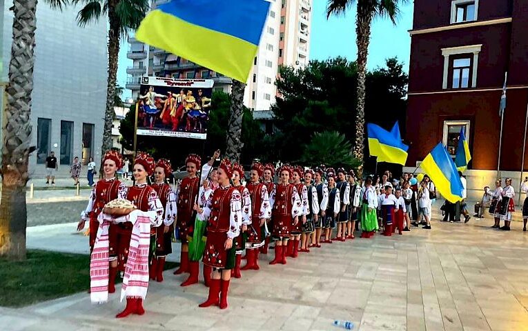 Артисти ансамблю із Ржищева взяли участь у фестивалі в Албанії