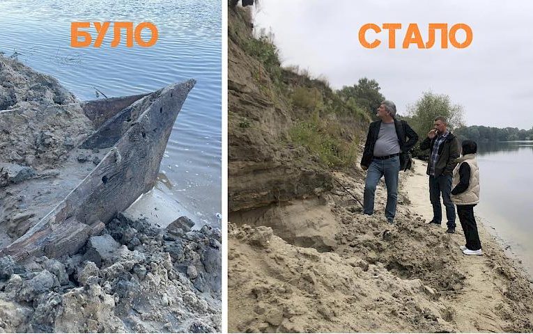 На річці Десна викрали старовинний човен, який досліджували археологи