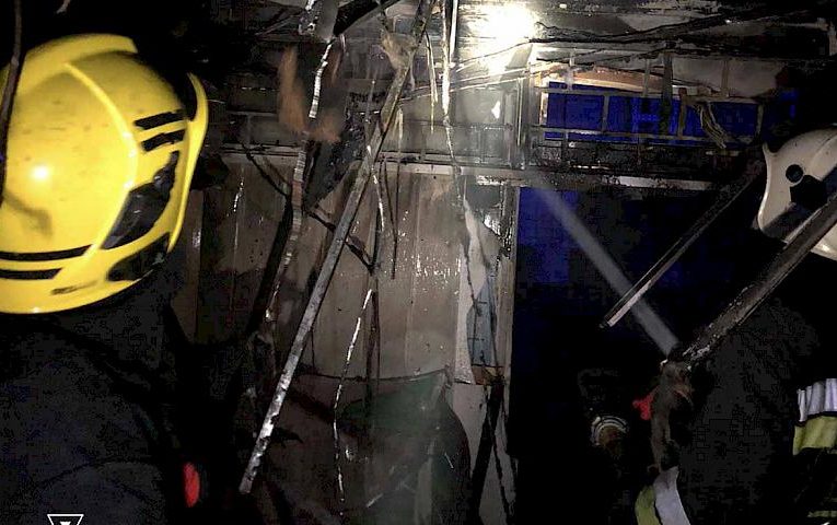 У Білій Церкві загорілась крамниця: до гасіння залучили шістьох рятувальників