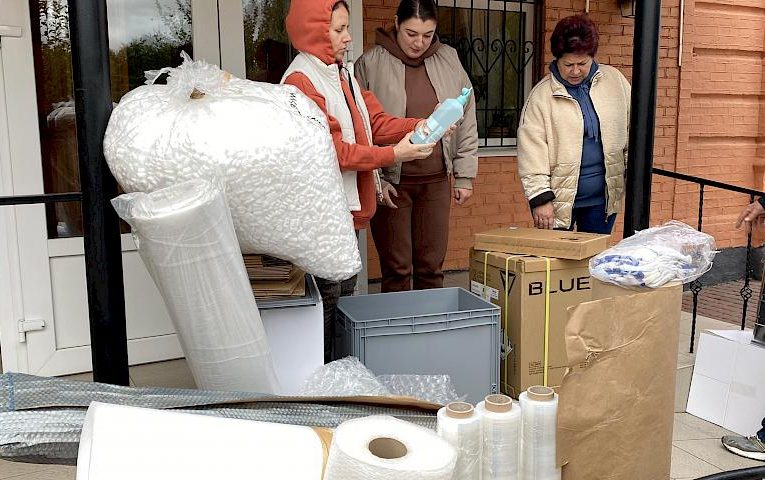 Ржищівський музей отримав гуманітарну допомогу від партнерів з Німеччини