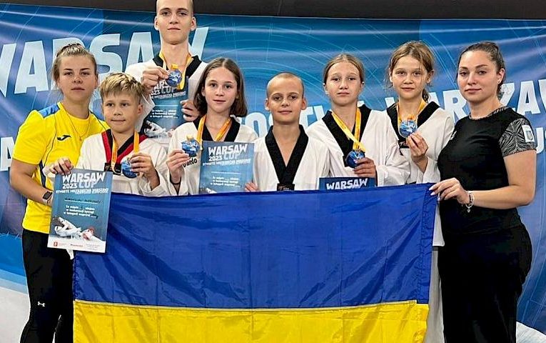 Спортсменки з Ірпеня вибороли перемогу на міжнародному турнірі з тхеквондо “Warsaw Cup 2023”
