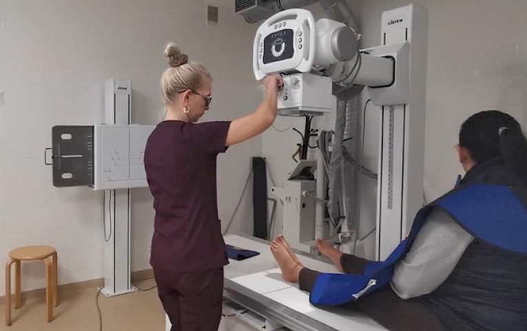 В Обухівській лікарні працює сучасний цифровий рентген-апарат