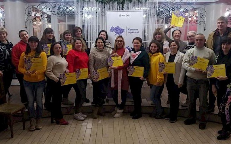 Місцеві жителі та ВПО Обухова вчились писати грантові проєкти