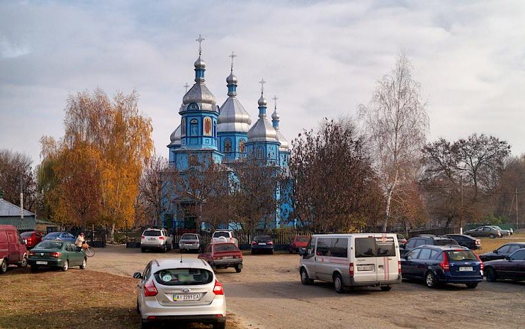 Георгіївська церква на Київщині –  один з найгарніших дерев’яних храмів початку ХХ століття