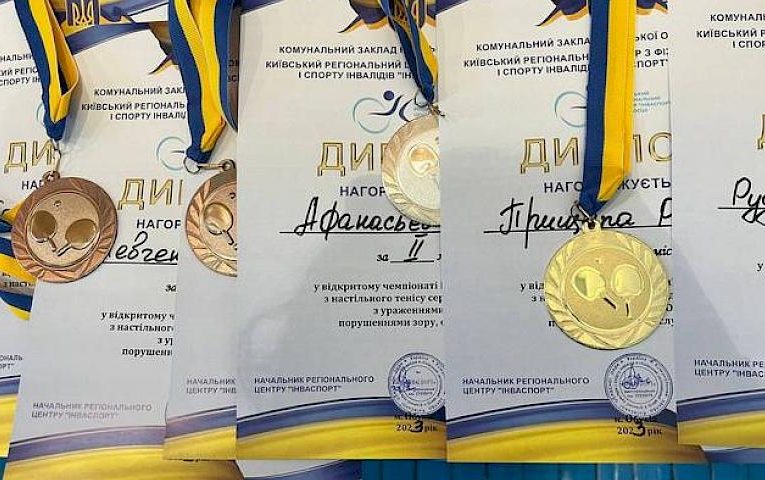 В Обухові відбувся відкритий чемпіонат з тенісу серед спортсменів з інвалідністю