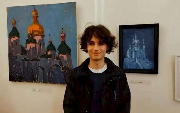 В Національному заповіднику “Софія Київська” представлені роботи молодого художника з Обухівщини