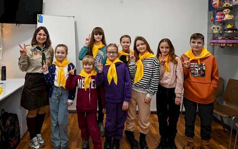 В Кагарлицькому Пласті поповнення: святкували посвяту в новаки та новачки