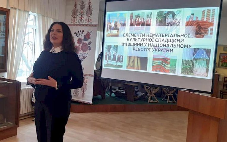 Відома діячка культури провела зустріч з музейниками Ржищева