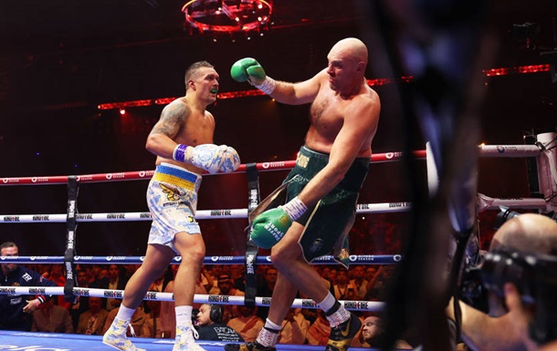 Рефері врятував Фʼюрі у бою з Усиком – ексчемпіон світу