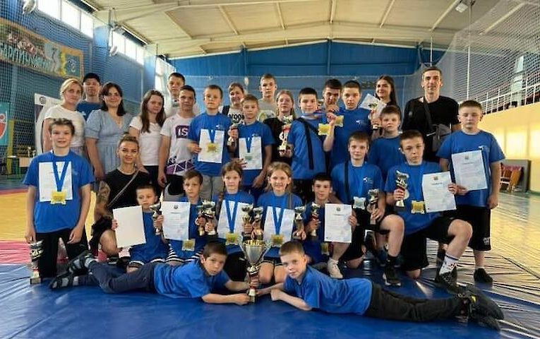 Борці з Українки вибороли першість на турнірі в Кагарлику