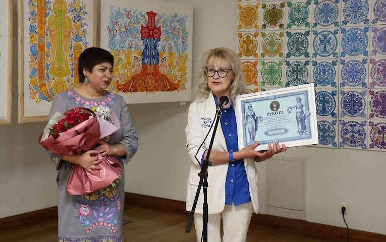 Виставка художниці з Обухівщини встановила національний рекорд