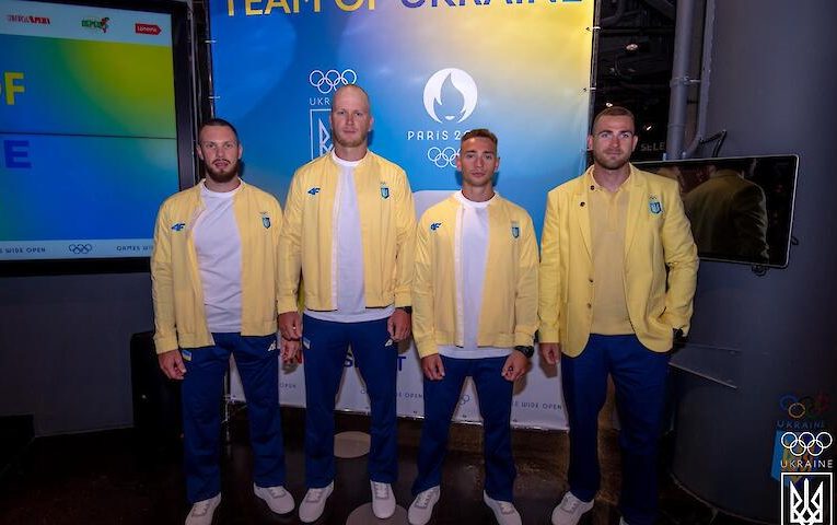 Обухівський спортсмен презентував спортивну форму олімпійської збірної України