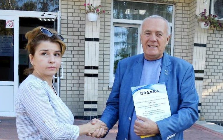 Благодійники відзначили кагарличан Подякою за плідну співпрацю