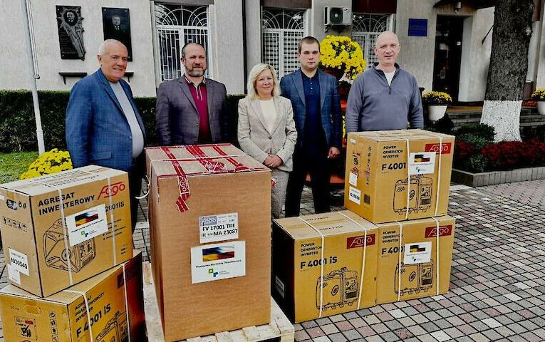 Обухів отримав потужні генератори з Польщі