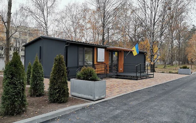 В Обухові відкрили мобільний реабілітаційний модуль для постраждалих від війни