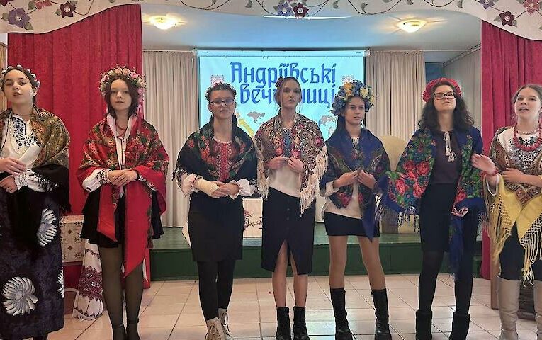 Вечорниці на Андрія: як учні обухівського ліцею відродили традиції