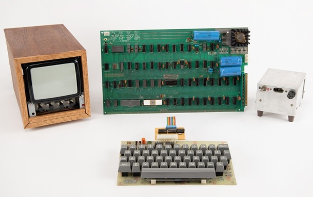 Робочий Apple-1 продали з аукціону за $375 тисяч