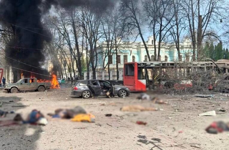У мережі показали кадри з церкви у Сумах під час російського удару
