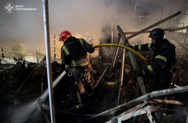 Удар по Полтаві: вісім постраждалих і 128 пошкоджених будинків