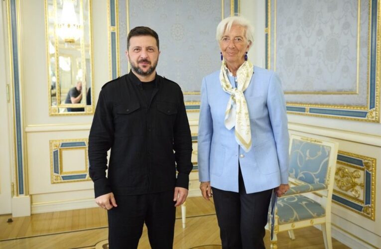 Зеленський і глава ЄЦБ обговорили активи Росії