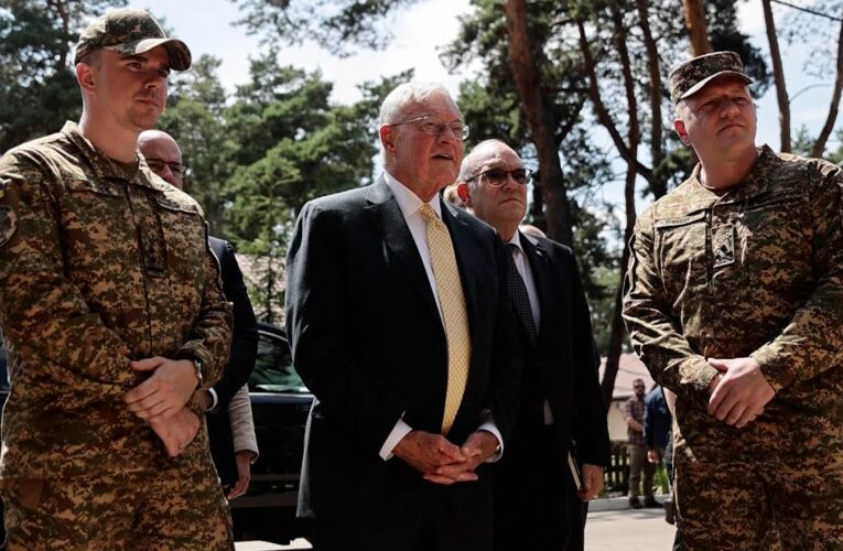 General Keith Kellogg has visited training locations of the National Guard of Ukraine