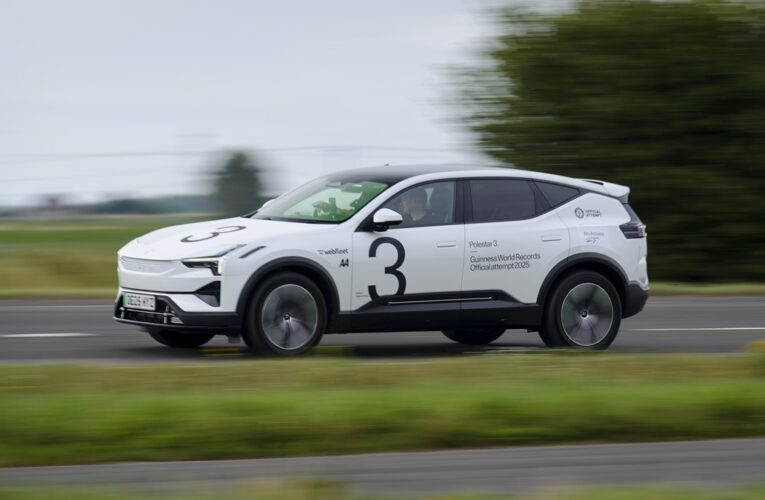 Polestar 3 оновив рекорд пробігу на одному заряді серед електрокросоверів
